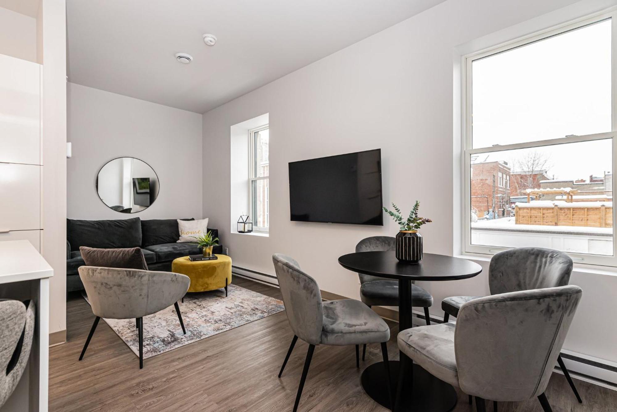 Stylish & Fun 1 Bedroom Apartment In Le Plateau By Den Stays Montreal Pokoj fotografie